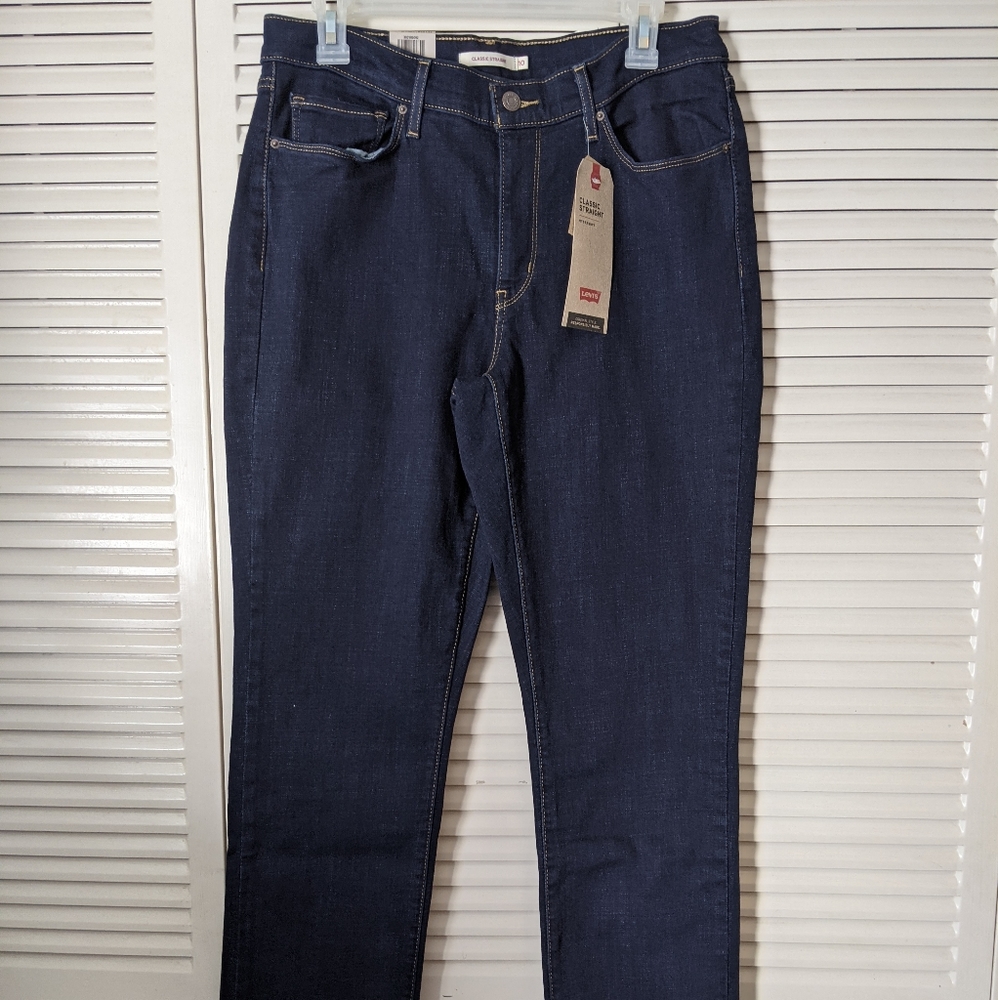 Levi's Classic Straight Hypersoft Jeans size 10 long